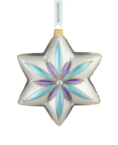 WATERFORD HOLIDAY HEIRLOOMS SILVER STAR ORNAMENT
