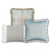 Waterford Jonet Decorative Pillows, Set Of 3 In Blue