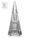 Waterford Large Crystal Standing Tree Ornament