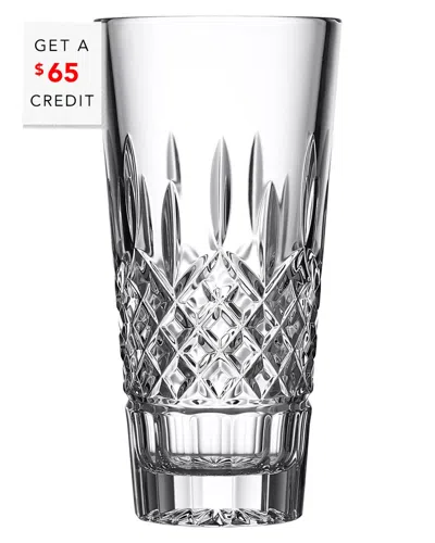 WATERFORD WATERFORD LISMORE 10IN VASE WITH $65 CREDIT