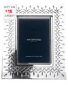 Waterford Lismore 4x6 Photo Frame With $18 Credit