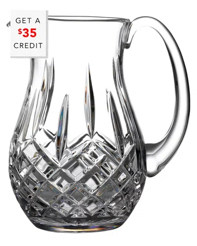 Waterford Lismore Pitcher 57.5 oz In Clear