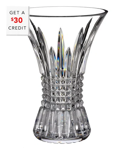 Waterford Lismore 8in Diamond Vase With $30 Credit
