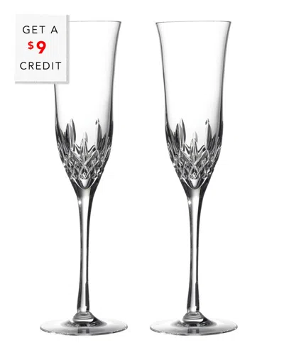 Waterford Lismore 8oz Essence Flute With $9 Credit
