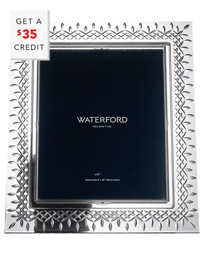 Waterford Lismore 8x10 Photo Frame With $35 Credit In Metallic