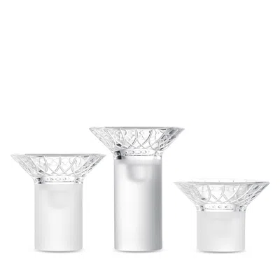 Waterford Lismore Arcus Candlestick, Set Of 3 In Transparent