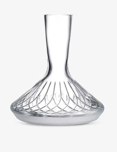 Waterford Lismore Arcus Crystal Wine Carafe 1.77l In Clear