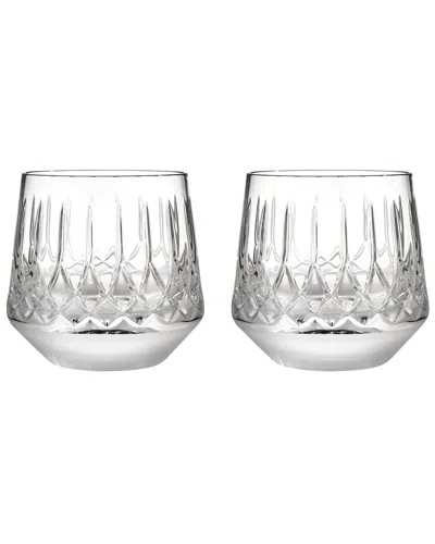 Waterford Lismore Arcus Tumblers (set Of 2) In White