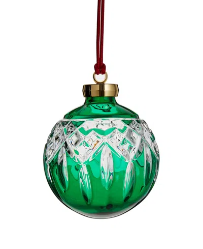 Waterford Lismore Bauble Green