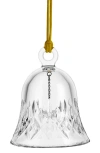 Waterford Lismore Bell Ornament With $12 Credit In White