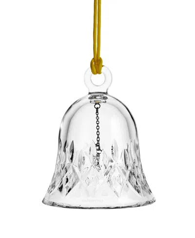 Waterford Lismore Bell Ornament In Clear