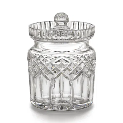 Waterford Lismore Biscuit Barrel In Clear