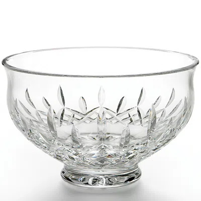 Waterford Lismore Crystal Footed Bowl In Clear