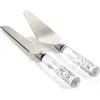 Waterford Lismore Cake Knife & Server Set In No Color