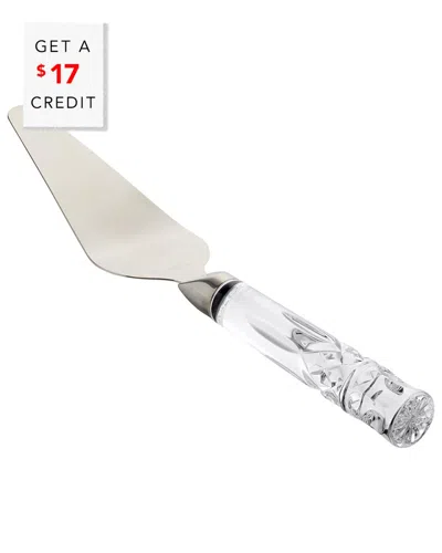 WATERFORD WATERFORD LISMORE CAKE SERVER WITH $17 CREDIT