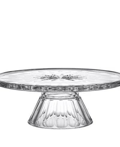 Waterford Lismore Cake Stand 11" In Transparent