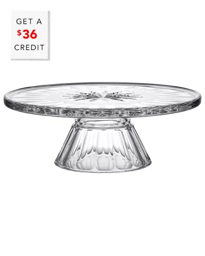 Waterford Lismore Cake Stand With $36 Credit In Transparent