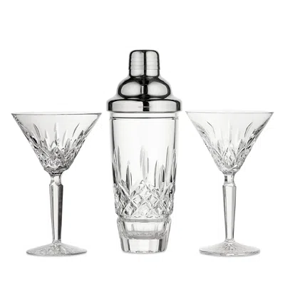Waterford Lismore Cocktail Shaker & Martini Glasses Set In Multi