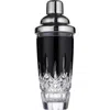 Waterford Lismore Crystal Cocktail Shaker In Black