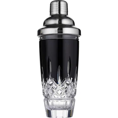 Waterford Lismore Crystal Cocktail Shaker In Black
