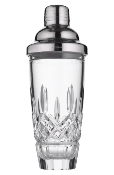 Waterford Lismore Crystal Cocktail Shaker In Transparent