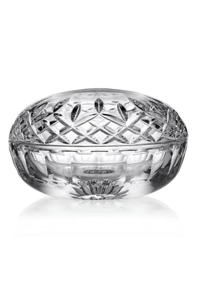 WATERFORD WATERFORD LISMORE CRYSTAL COVERED BOX