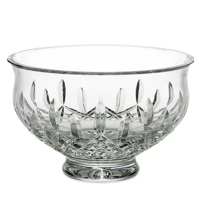 Waterford Lismore Crystal Footed Bowl In Clear