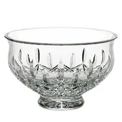 Waterford Lismore Crystal Footed Bowl In Clear