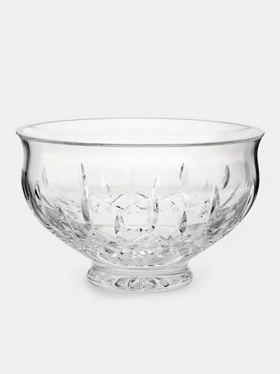 Waterford Lismore Crystal Footed Bowl In Clear