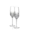 Waterford Lismore Diamond Essence Flute 10.5oz, Set Of 2 In Clear