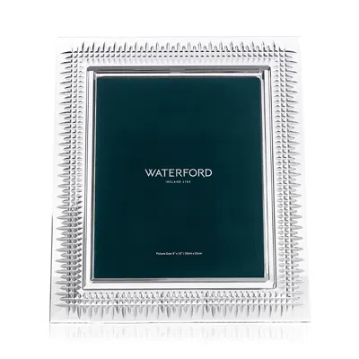 Waterford Lismore Diamond Essence Picture Frame 8 X 10 In Green