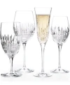 Waterford Lismore Diamond Essence Stemware Collection In Transparent
