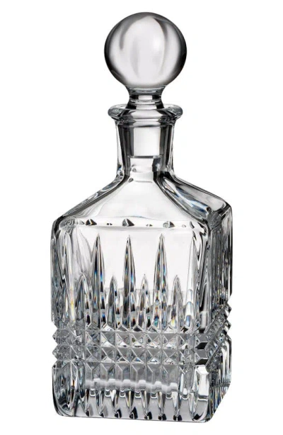 Waterford 'lismore Diamond' Lead Crystal Decanter In Transparent