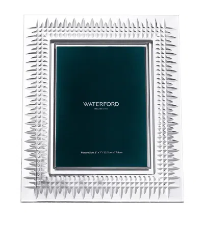 Waterford Lismore Diamond Essence Picture Frame 5 X 7 In Clear