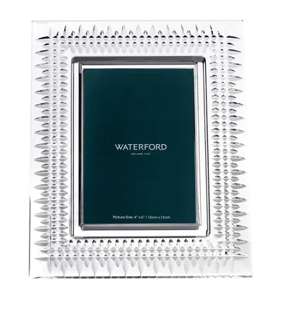 Waterford Lismore Diamond Picture Frame In Clear