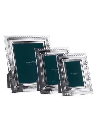 Waterford Lismore Diamond Picture Frame In Transparent