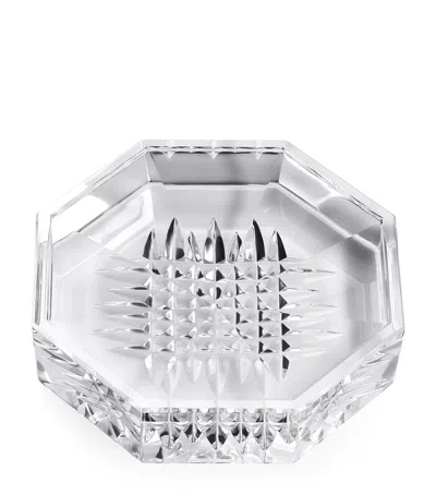 Waterford Lismore Diamond Decorative Tray, 4" In Clear