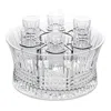 Waterford Lismore Diamond Vodka Chiller Set In Clear