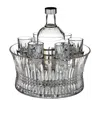 Waterford Lismore Diamond Vodka Set In Clear