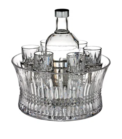 Waterford Lismore Diamond Vodka Set In Clear
