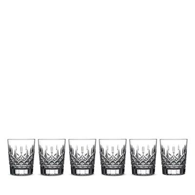 Waterford Lismore Double Old-fashioned, Set Of 6 In Clear