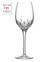 Waterford Lismore Essence Clear Medium Wine Glass With $11 Credit