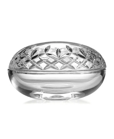 Waterford Lismore Essence 5" Covered Box In Clear