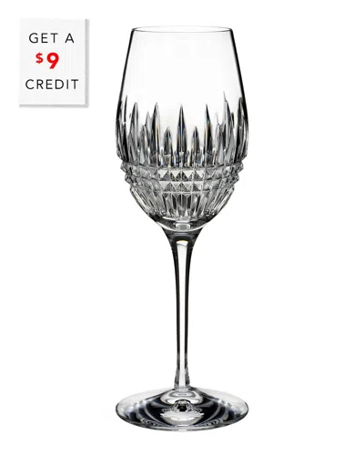 Waterford Lismore Essence Diamond Wine Glass With $9 Credit
