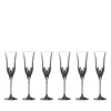 Waterford Lismore Essence Flute, Set Of 6 In Clear