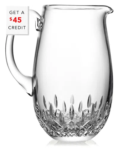 Waterford Lismore Essence Pitcher With $45 Credit In White
