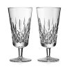 Waterford Lismore Crystal Iced Beverage Glasses 350ml Set Of Two In Clear