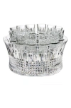 Waterford Lismore Diamond 12in Bowl And Vodka Chill Set In Crystal
