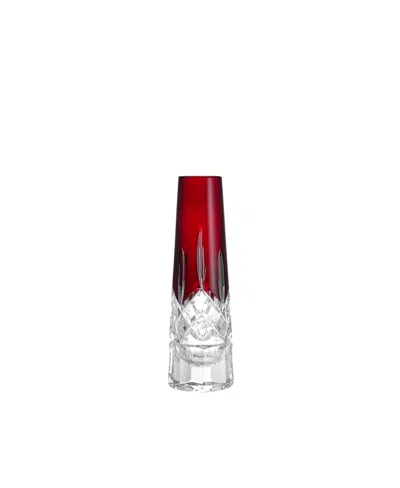 Waterford Lismore Red Bud Vase, 7"