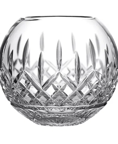 Waterford Lismore Rose Bowl 8" In Transparent